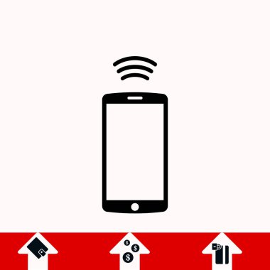 Mobil akıllı telefon simgesi