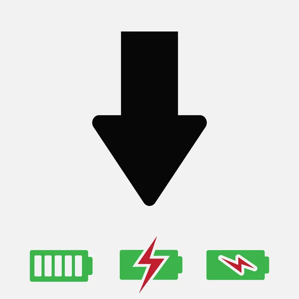 Arrow icon, vector — Stock Vector