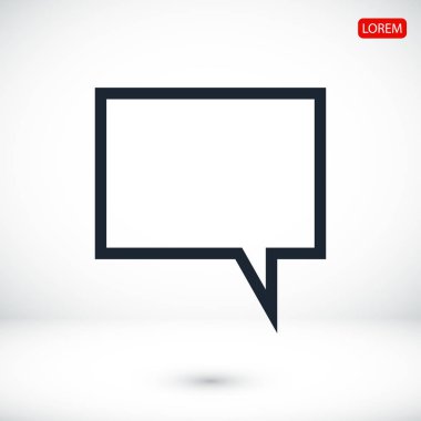 konuşma balonları simgesi