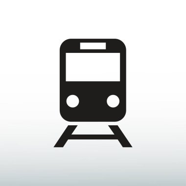Tren simge vektör