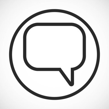 konuşma balonları simgesi