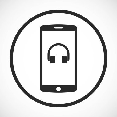 Mobil akıllı telefon simgesi