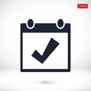 takvim simge vektör