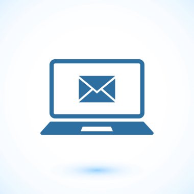 Dizüstü bilgisayar Simgesi Vektörü