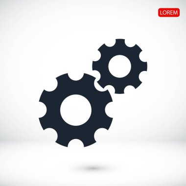 Gears'ı simge vektör