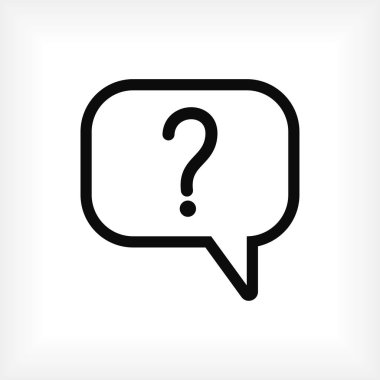 Soru işareti simgesi