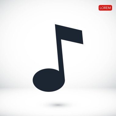 Müzik simge vektör