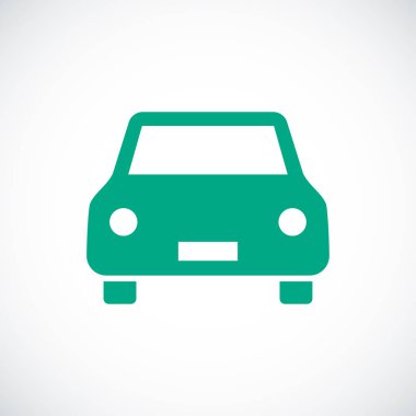 Araba simge vektör