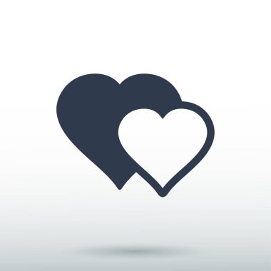 Kalp simgesi vektörü