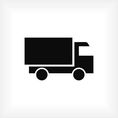 kamyon simge vektör