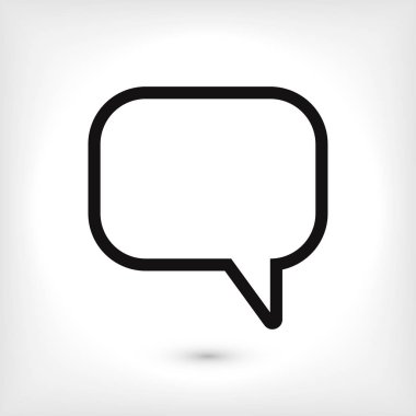 konuşma balonları simgesi