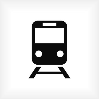 Tren simge vektör