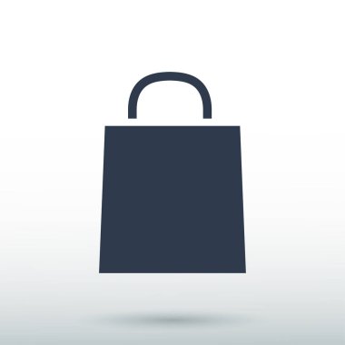 çanta simge vektör