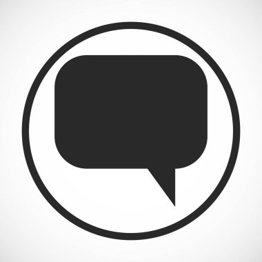 konuşma balonları simgesi