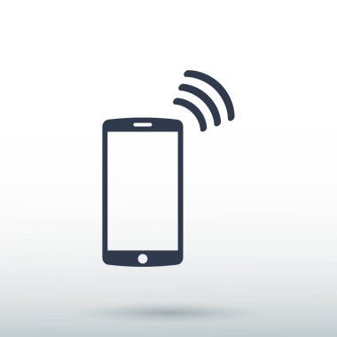 Mobil akıllı telefon simgesi