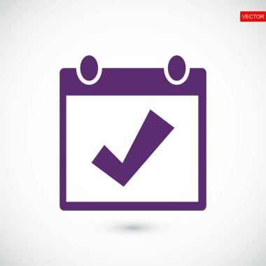 takvim simge vektör