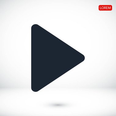 düğme web simgesi oynamak