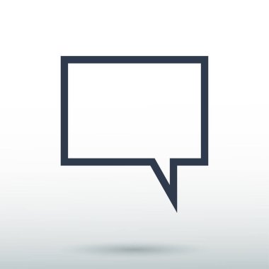 konuşma balonları simgesi