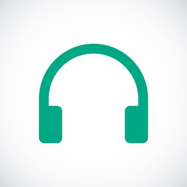 kulaklıklar simge vektör