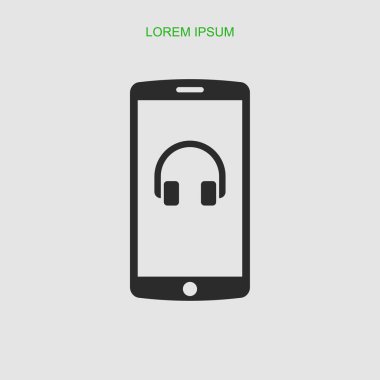 Mobil akıllı telefon simgesi