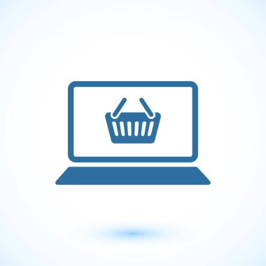 Dizüstü bilgisayar Simgesi Vektörü