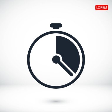 Kronometre simge vektör