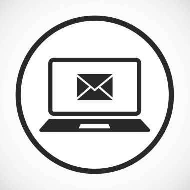 Dizüstü bilgisayar kutsal kişilerin resmi, vektör