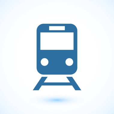 Tren simge vektör