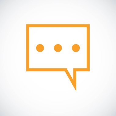 konuşma balonları simgesi