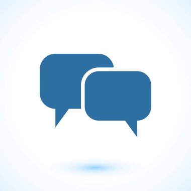 konuşma balonları simgesi