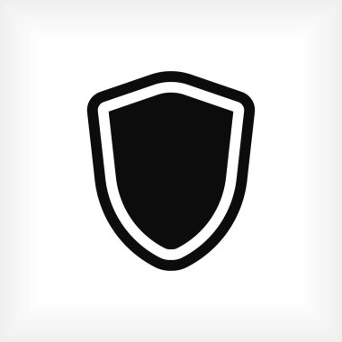 Kalkan simge vektör