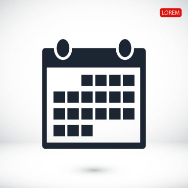 takvim simge vektör