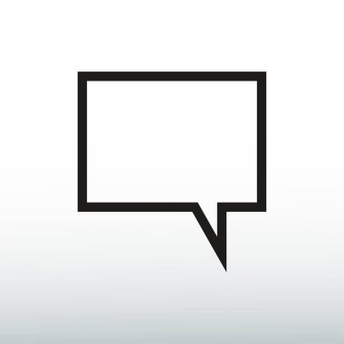 konuşma balonları simgesi