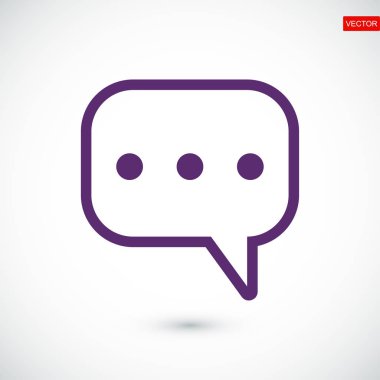 konuşma balonları simgesi