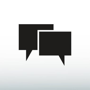 konuşma balonları simgesi