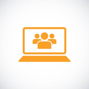 Dizüstü bilgisayar Simgesi Vektörü