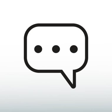 konuşma balonları simgesi