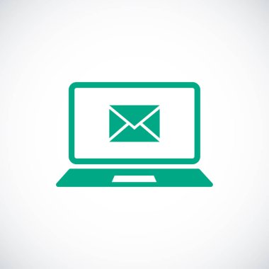 Dizüstü bilgisayar Simgesi Vektörü