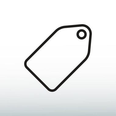 etiket simge vektör