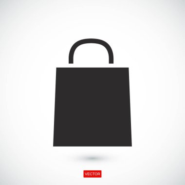 çanta simge vektör