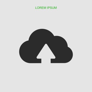 bulut upload resim simgesi