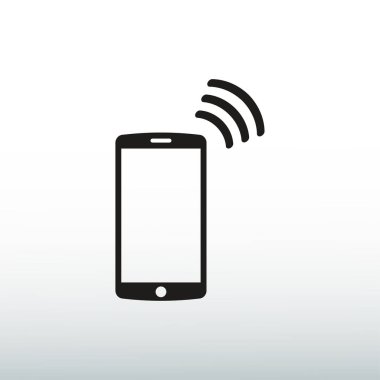 Mobil akıllı telefon simgesi