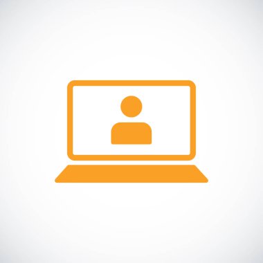 Dizüstü bilgisayar Simgesi Vektörü