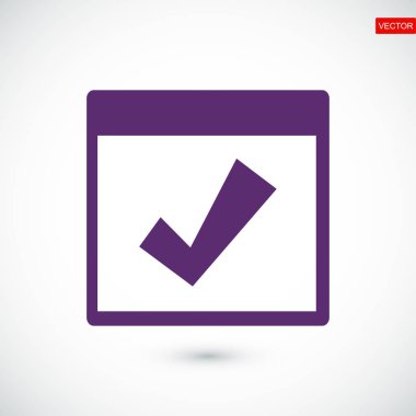 takvim simge vektör