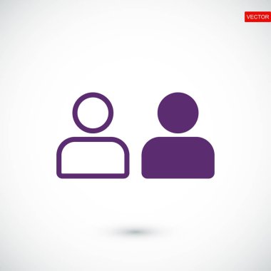 insanlar simge vektör