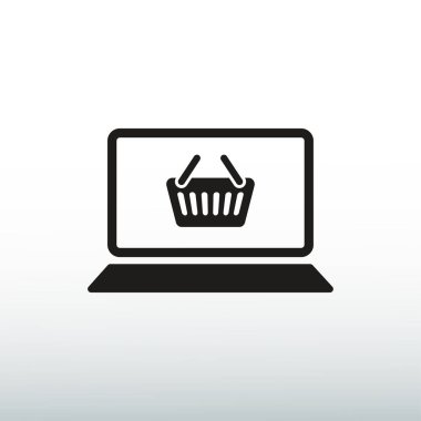 Dizüstü bilgisayar Simgesi Vektörü