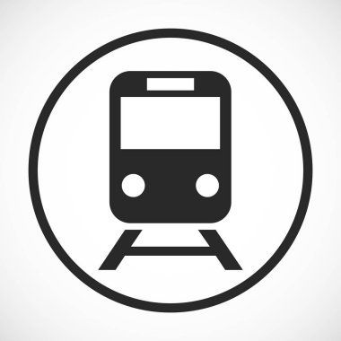 Tren simge vektör