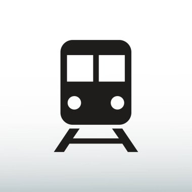 Tren simge vektör