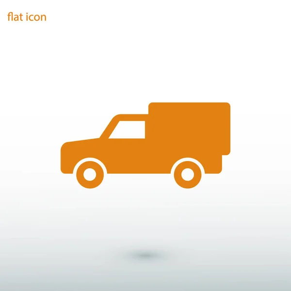 Coche icono vector — Vector de stock