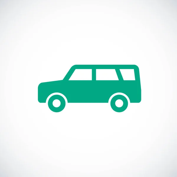 Coche icono vector — Vector de stock